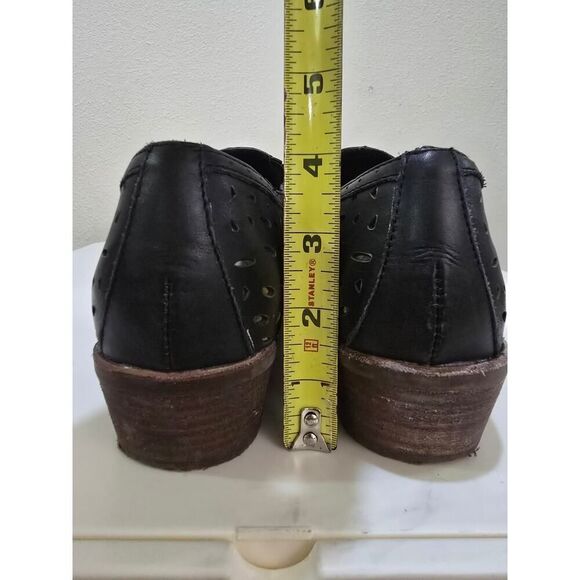 Dolce Vita Black Cutout Ankle Booties Women’s 9.5 Western Boho Heel Metallic - Picture 8 of 8